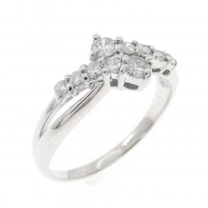 K18WG ダイヤモンド リング 0.30CT