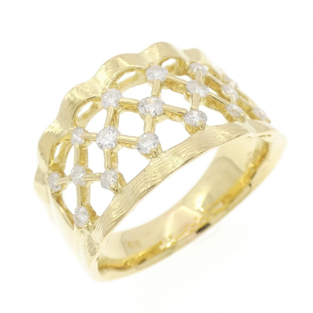 K18YG ダイヤモンド リング 0.43CT
