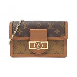 LOUIS VUITTON Monogram Portefeuille Dauphine M68746 鏈條錢包