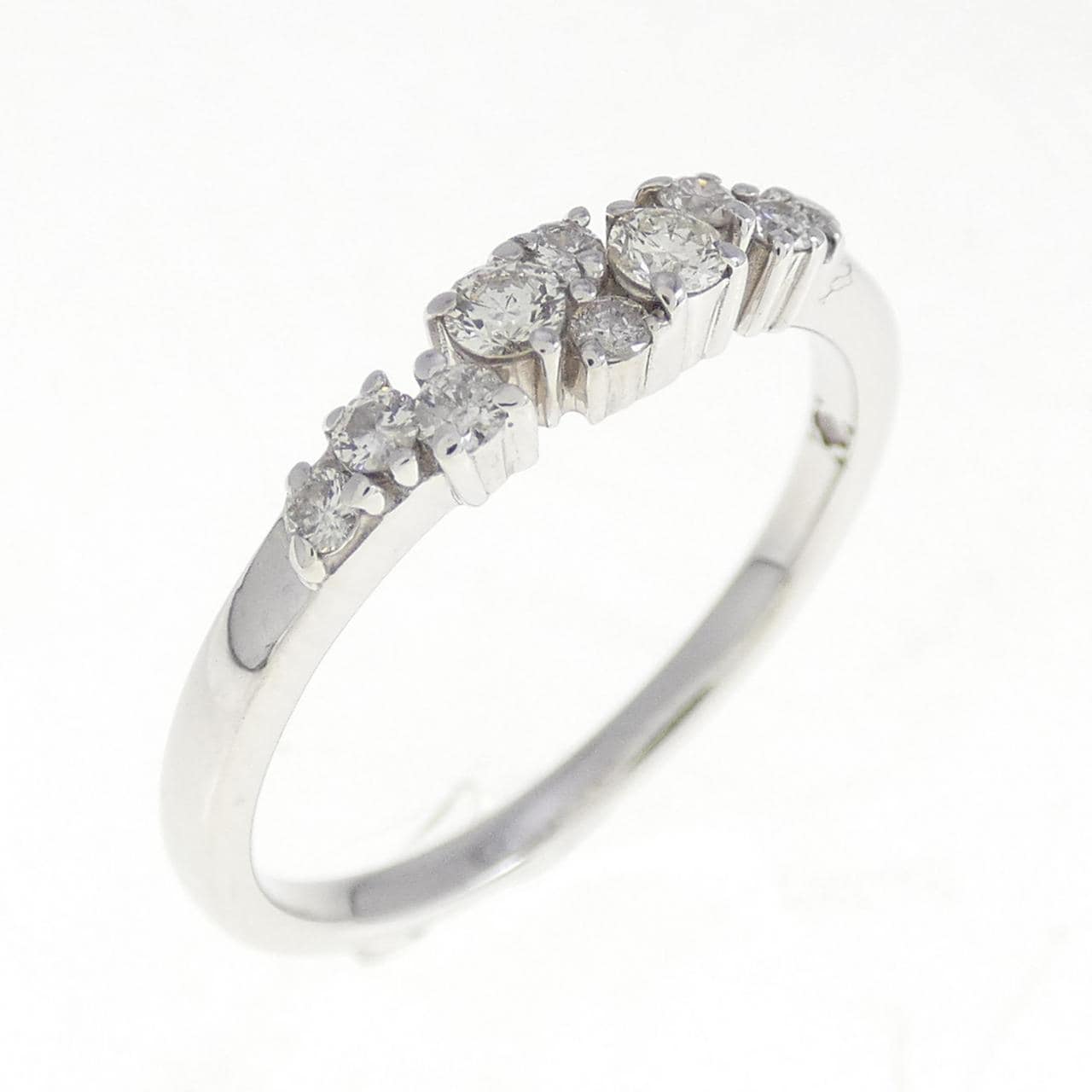 K18WG ダイヤモンド リング 0.25CT