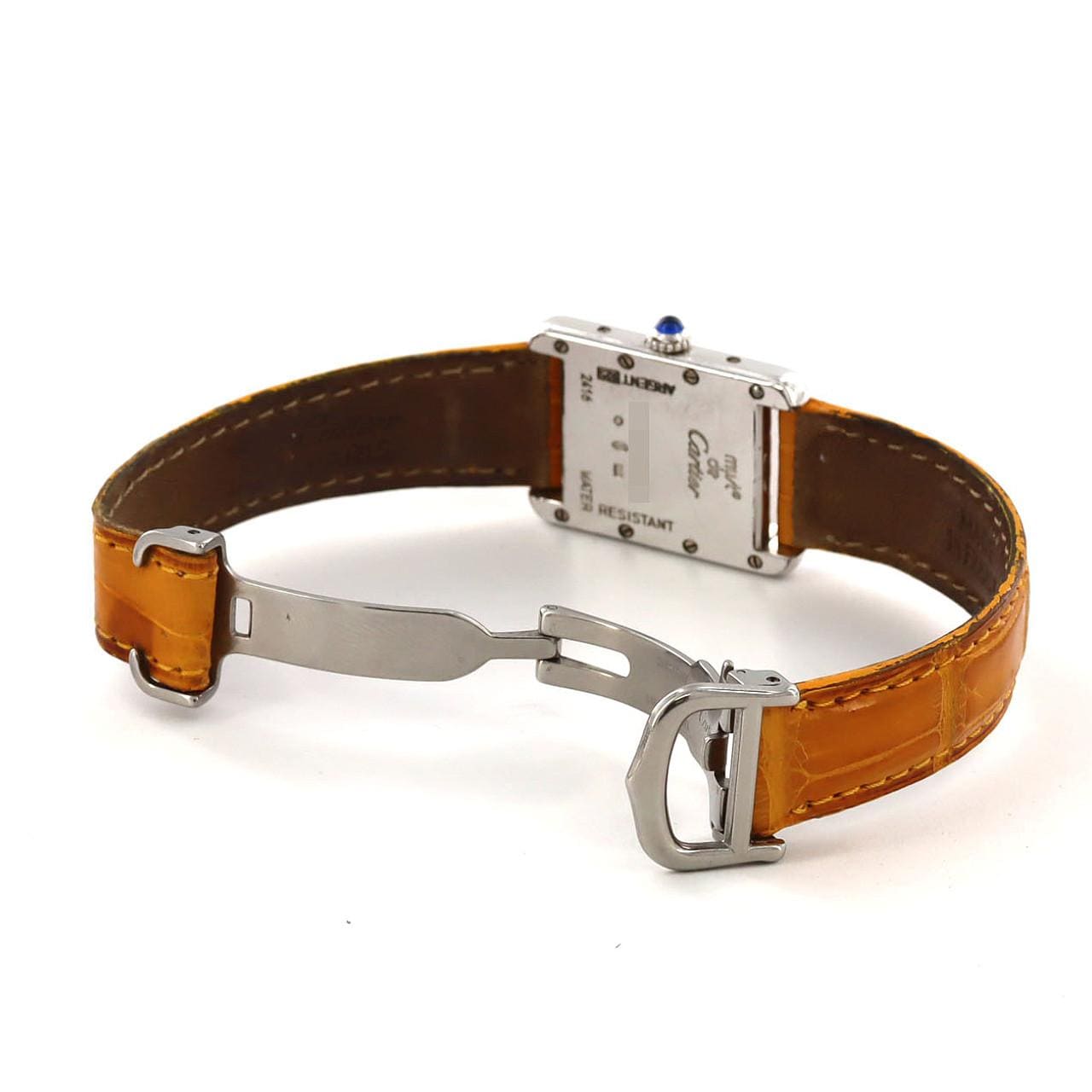 【ノーメンテナンス還元価格】カルティエ マストタンクSM W1017654 シルバー クォーツ