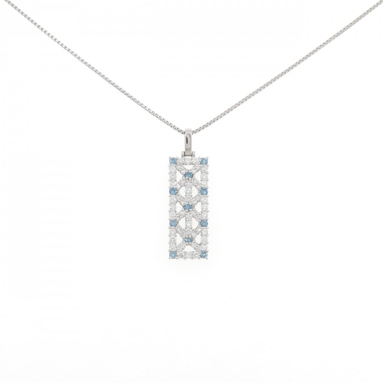 PT900/PT850 ダイヤモンド ネックレス 0.80CT