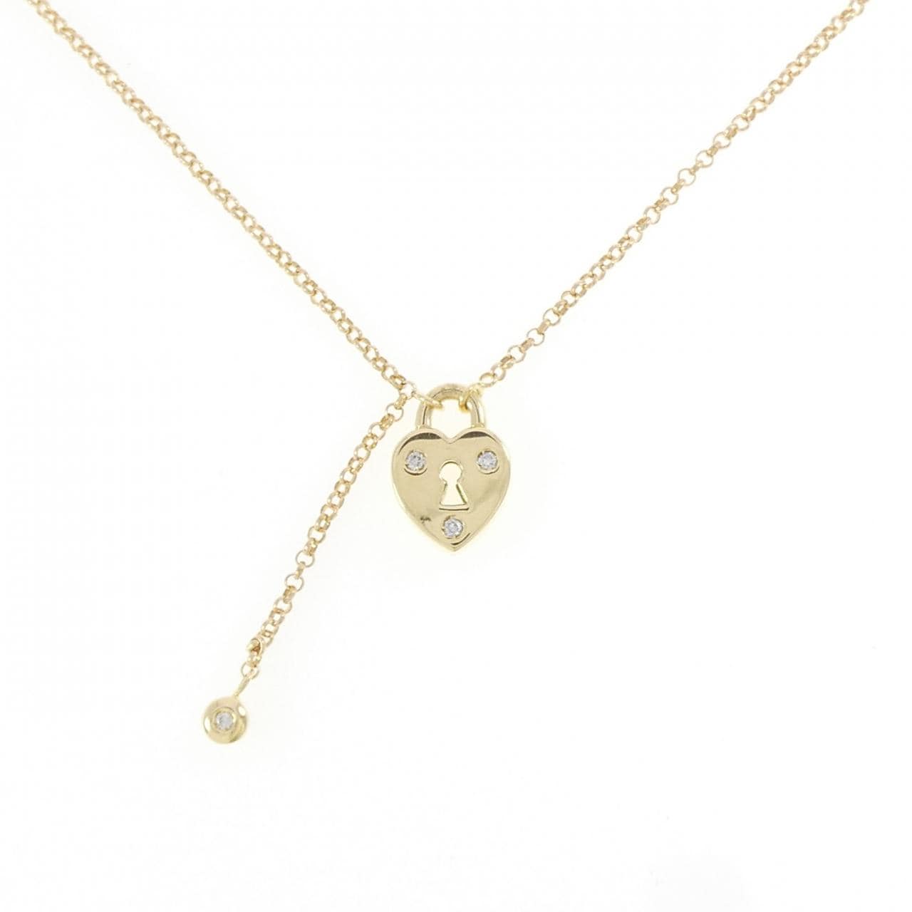 スタージュエリー ダイヤモンド ネックレス 0.06CT