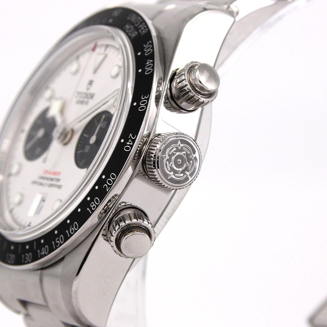 チューダー/チュードル ブラックベイクロノ M79360N-0002 SS 自動巻