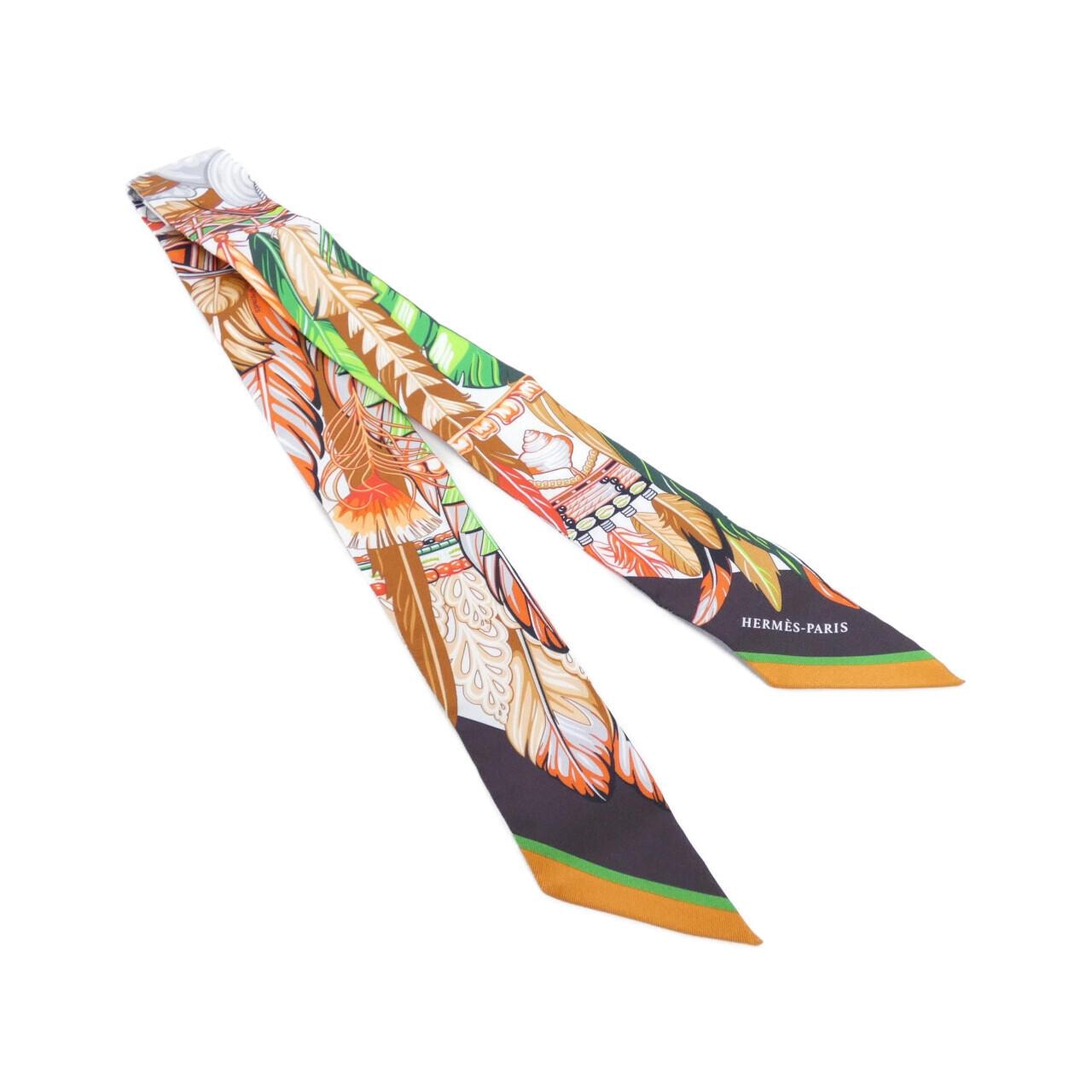 HERMES DANSE PACIFIQUE Twilly 063572S Scarf