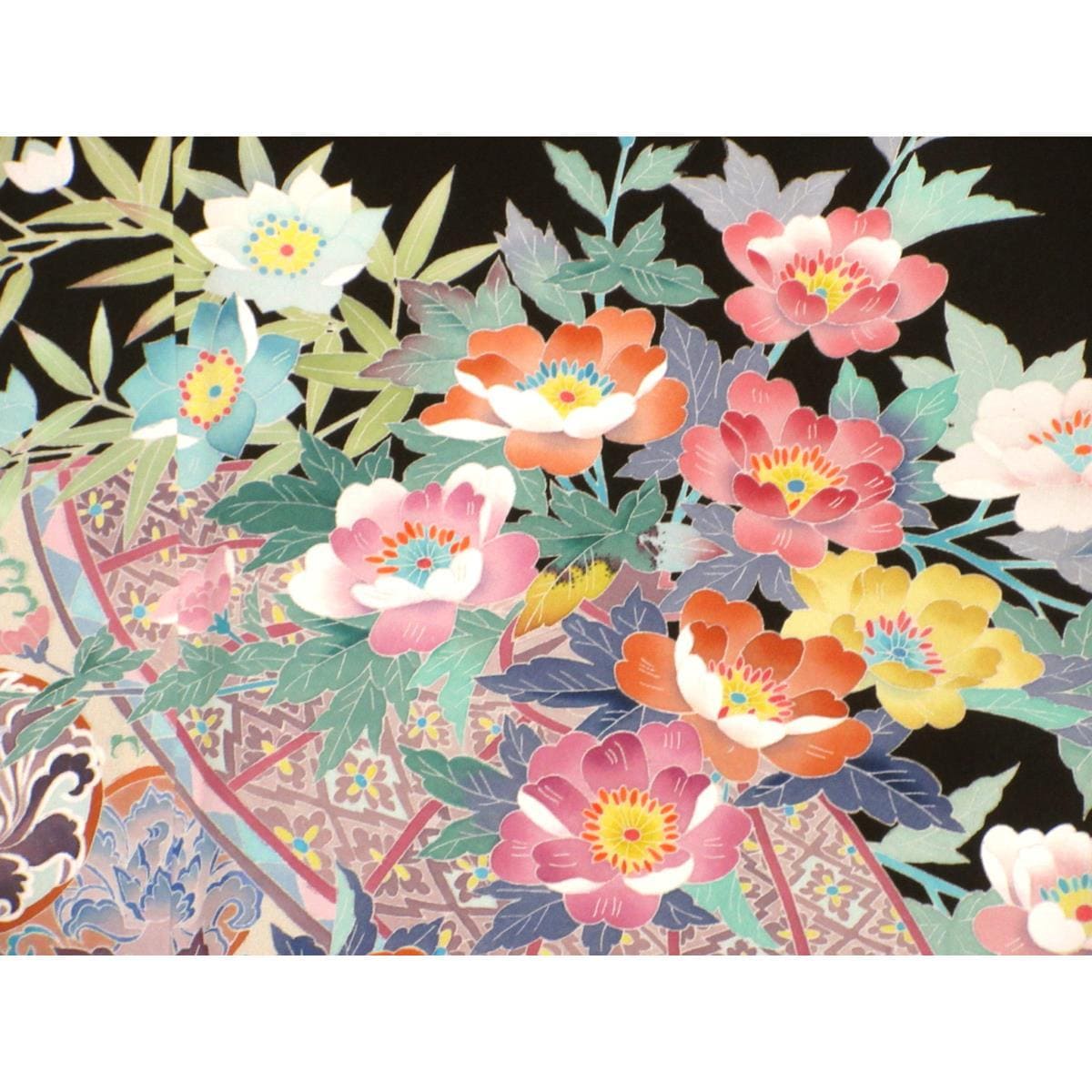 [未使用品] 留袖 (左手米紋)