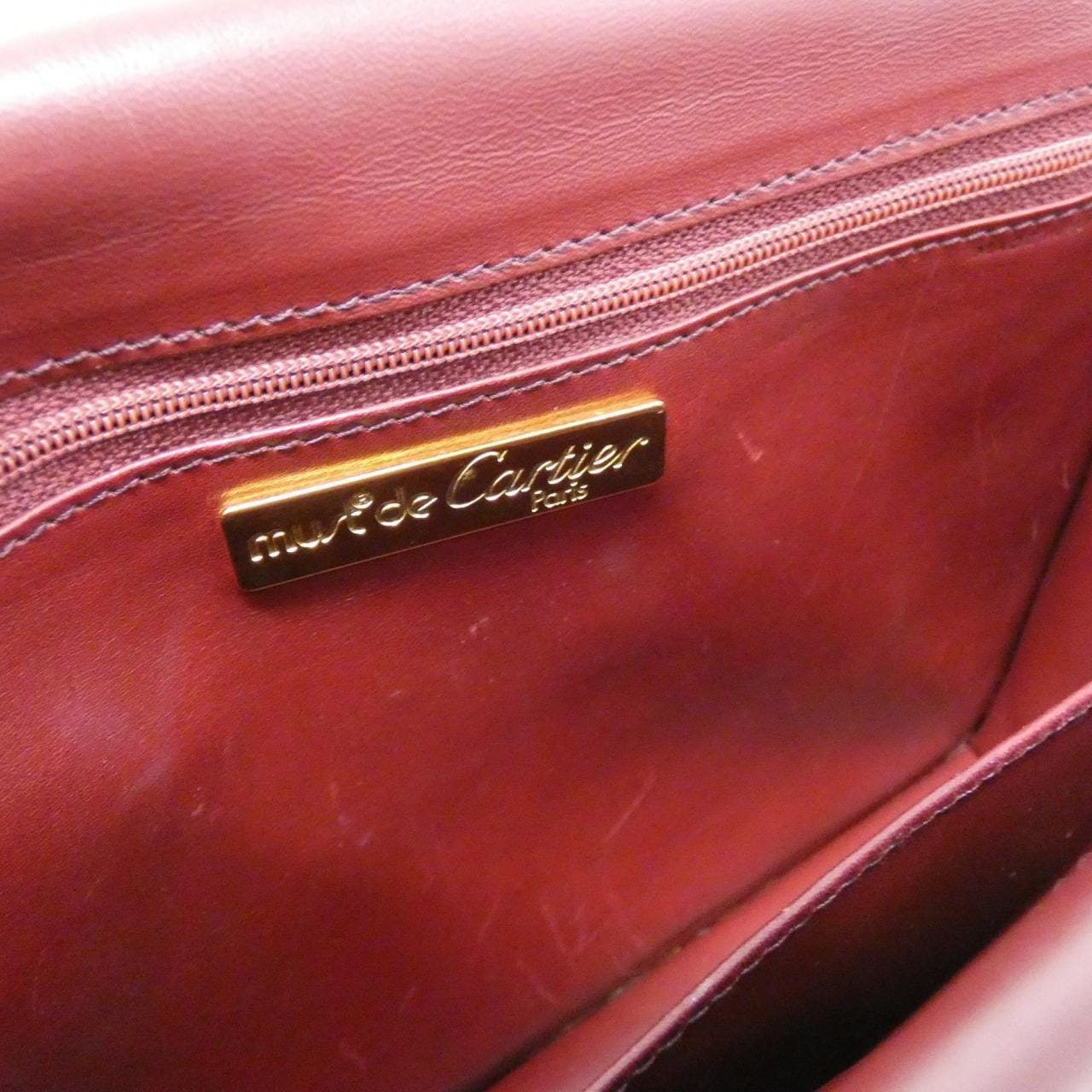 【ヴィンテージ】カルティエ MUST DE CARTIER ショルダーバッグ