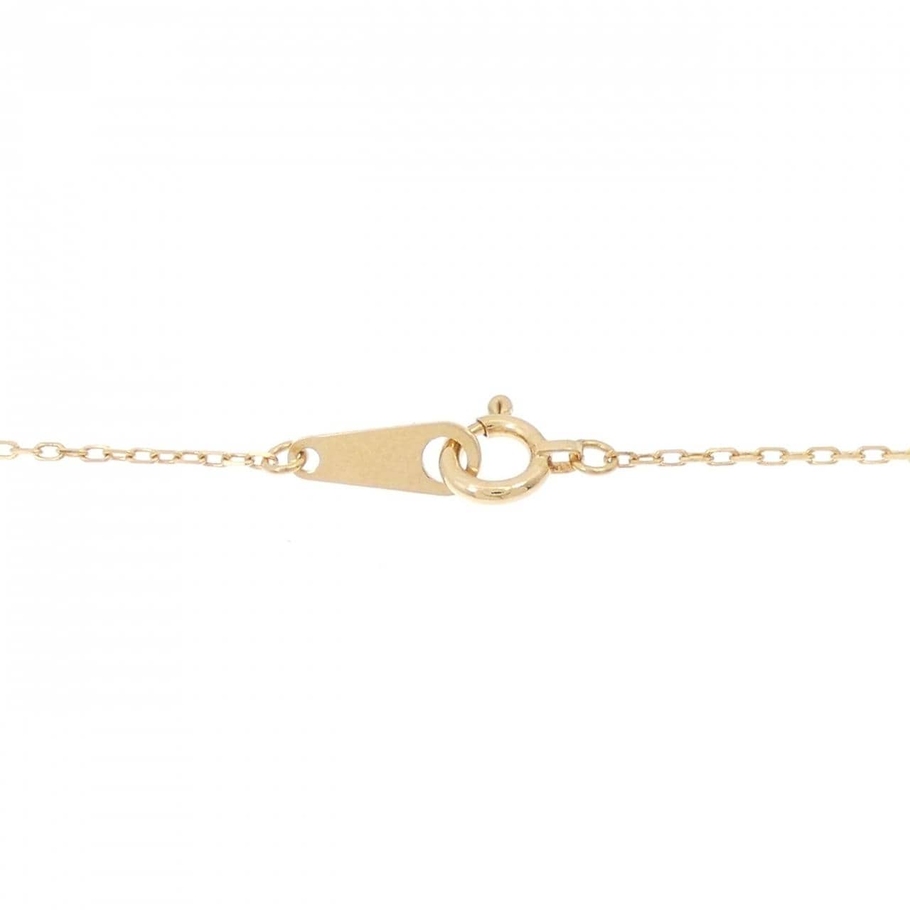 K18YG ダイヤモンド ネックレス 0.09CT