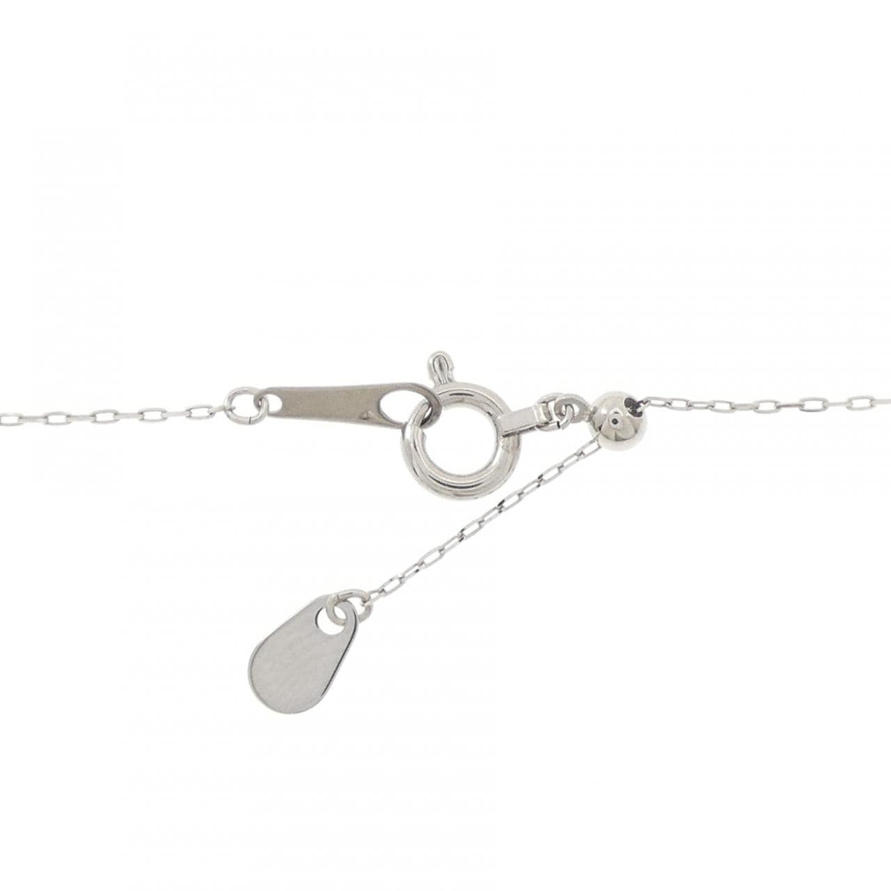 PT950/PT900 クロス ダイヤモンド ネックレス 0.20CT