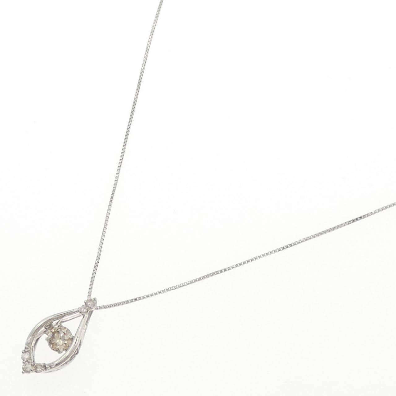 PT900/PT850 ダイヤモンド ネックレス 0.20CT