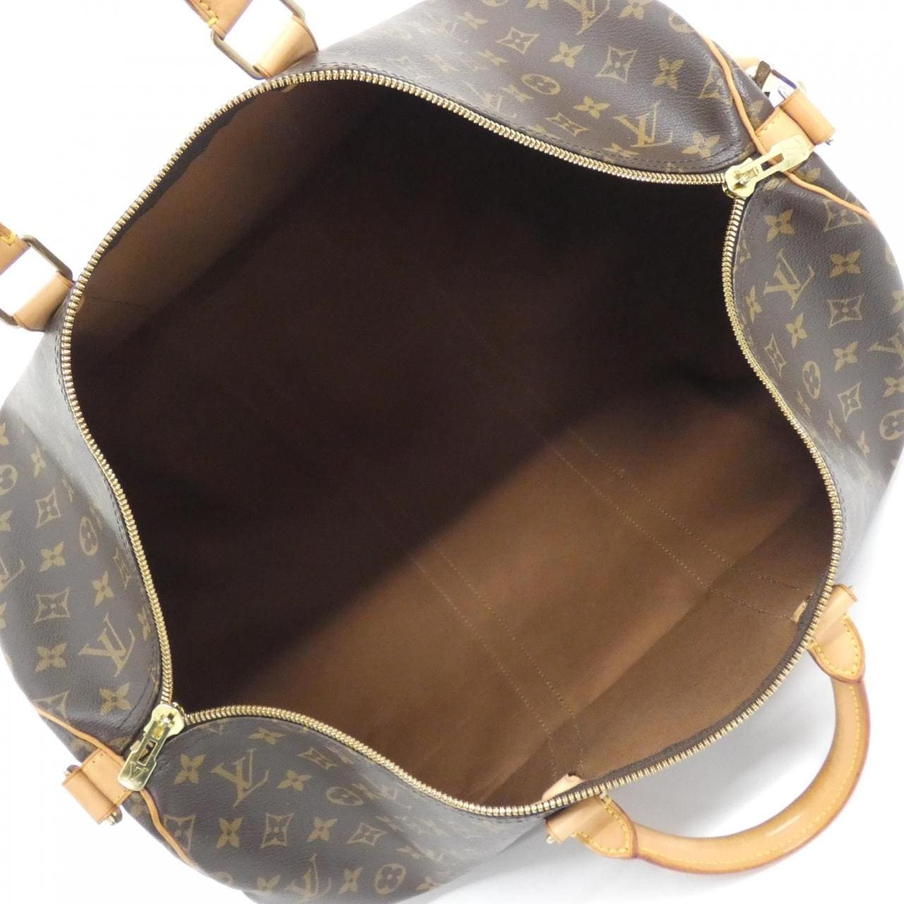 LOUIS VUITTON Monogram Keepall Bandouliere 55 公分 M41414 波士頓包