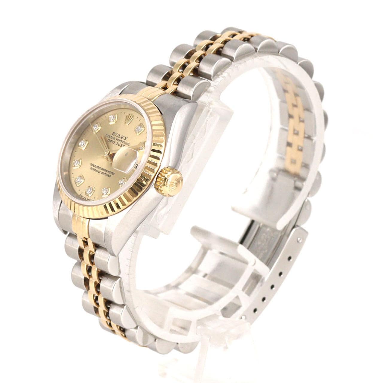 ロレックス デイトジャスト 69173G SSxYG 自動巻 W番