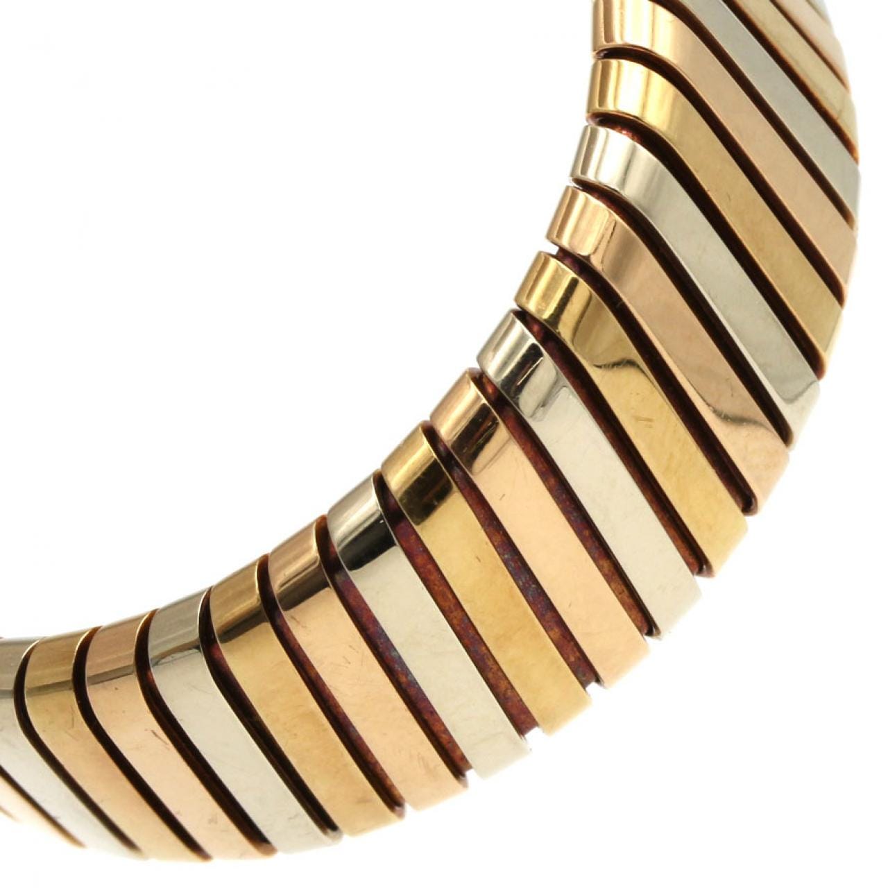 【ノーメンテナンス還元価格】ブルガリ ブルガリブルガリ･トゥボガス スリーカラー Lサイズ BB232T YG クォーツ