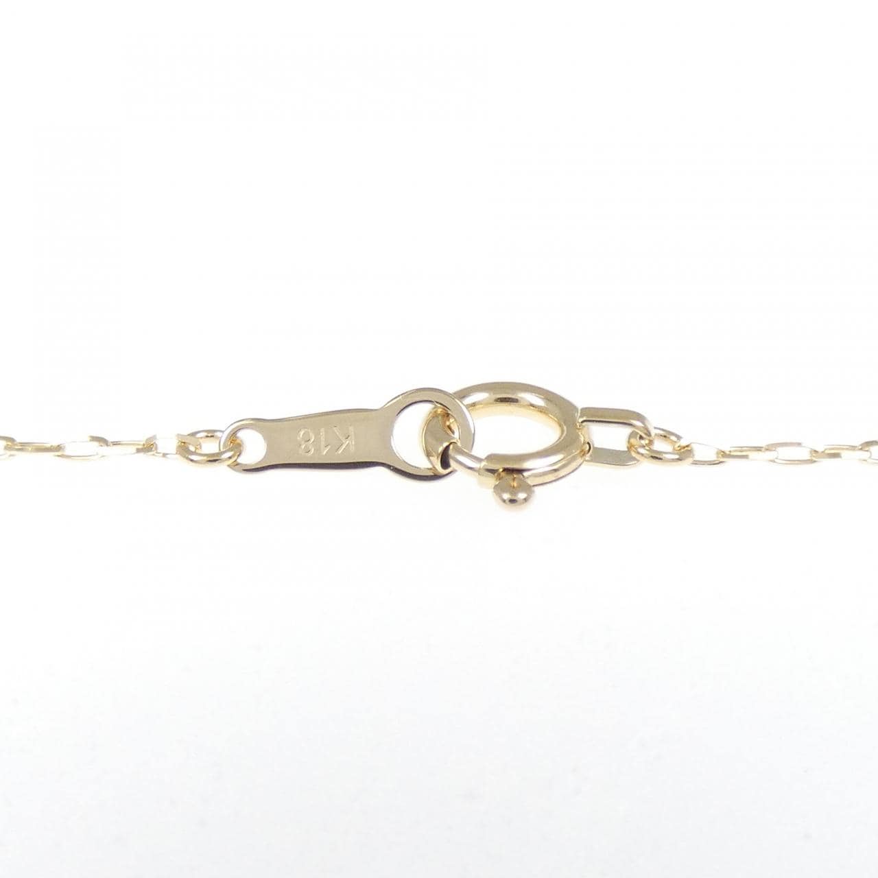 【新品】K18YG ダイヤモンド ネックレス 0.57CT