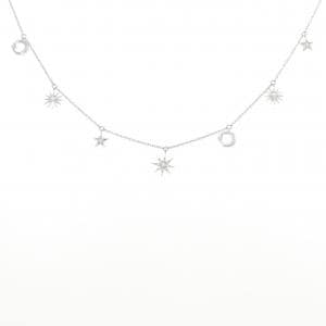 スタージュエリー スター ダイヤモンド ネックレス 0.08CT