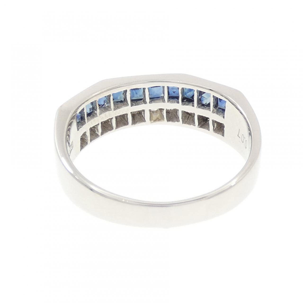 PT900 サファイヤ リング 0.85CT