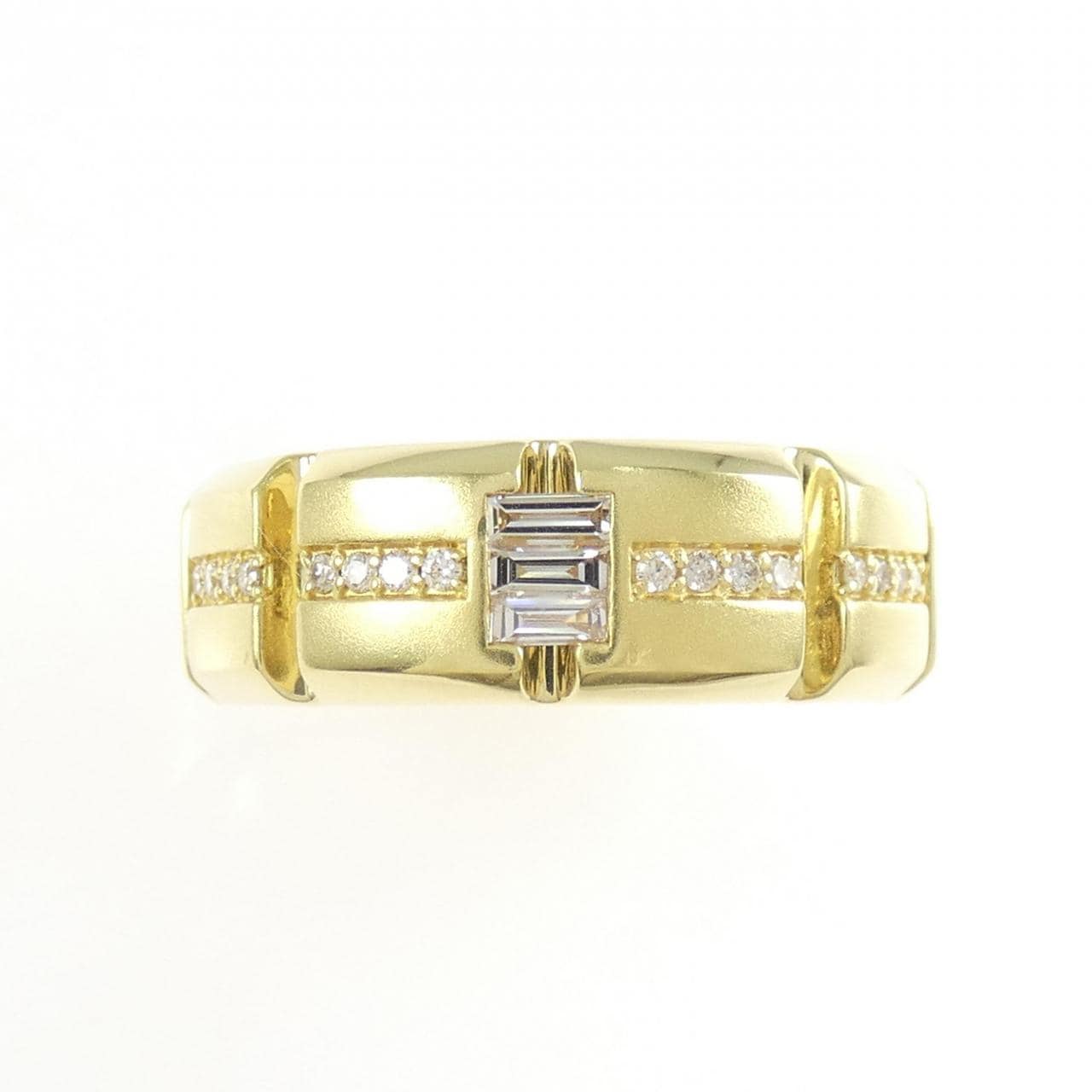 K18YG ダイヤモンド リング 0.23CT
