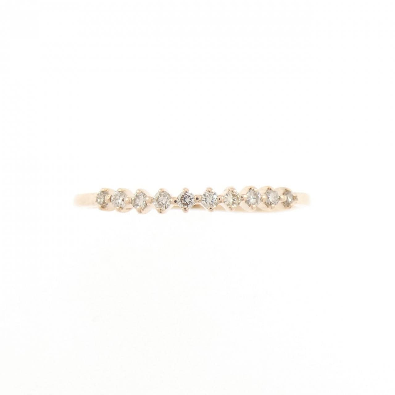 K10PG ダイヤモンド リング 0.08CT