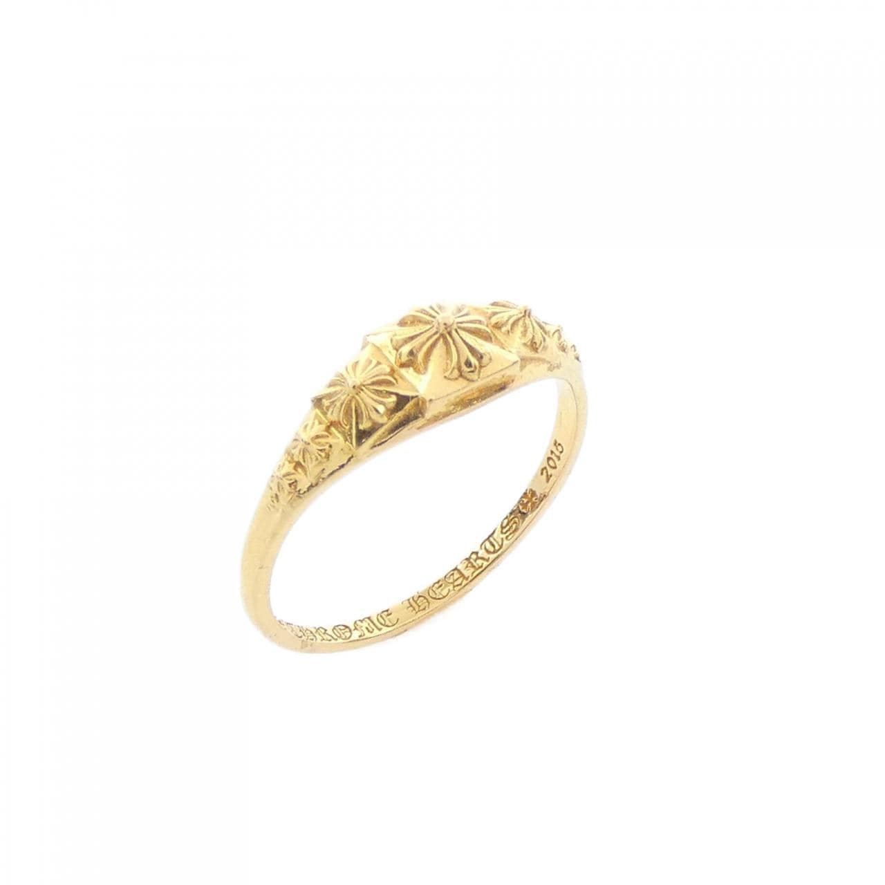 クロムハーツ CHROME HEARTS TINY PYRAMID 207152946GLD080001 RING