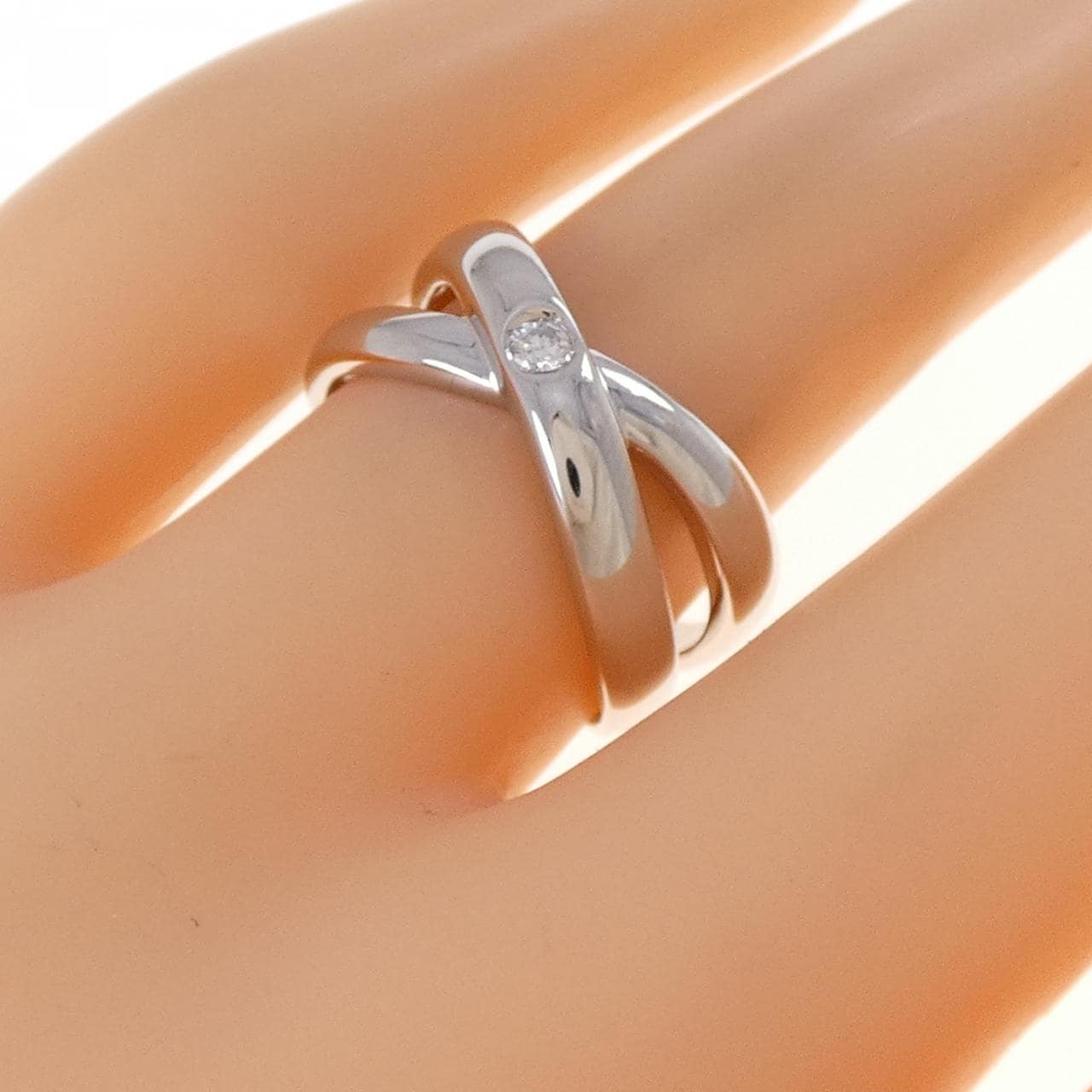 PT900 ダイヤモンド リング 0.04CT