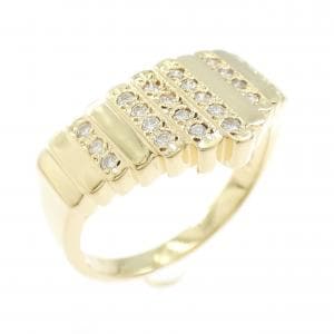 K18YG ダイヤモンド リング 0.15CT