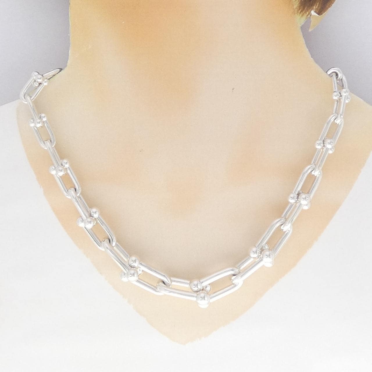 ティファニー ハードウェア グラジュエイテッド リンク ネックレス