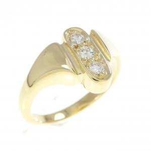 750YG ダイヤモンド リング