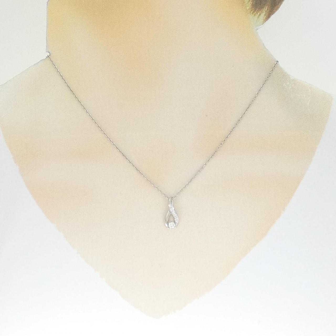 PT900/PT850 Diamond Necklace 0.15CT