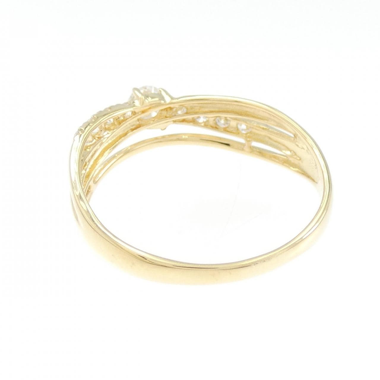 K18YG ダイヤモンド リング 0.30CT