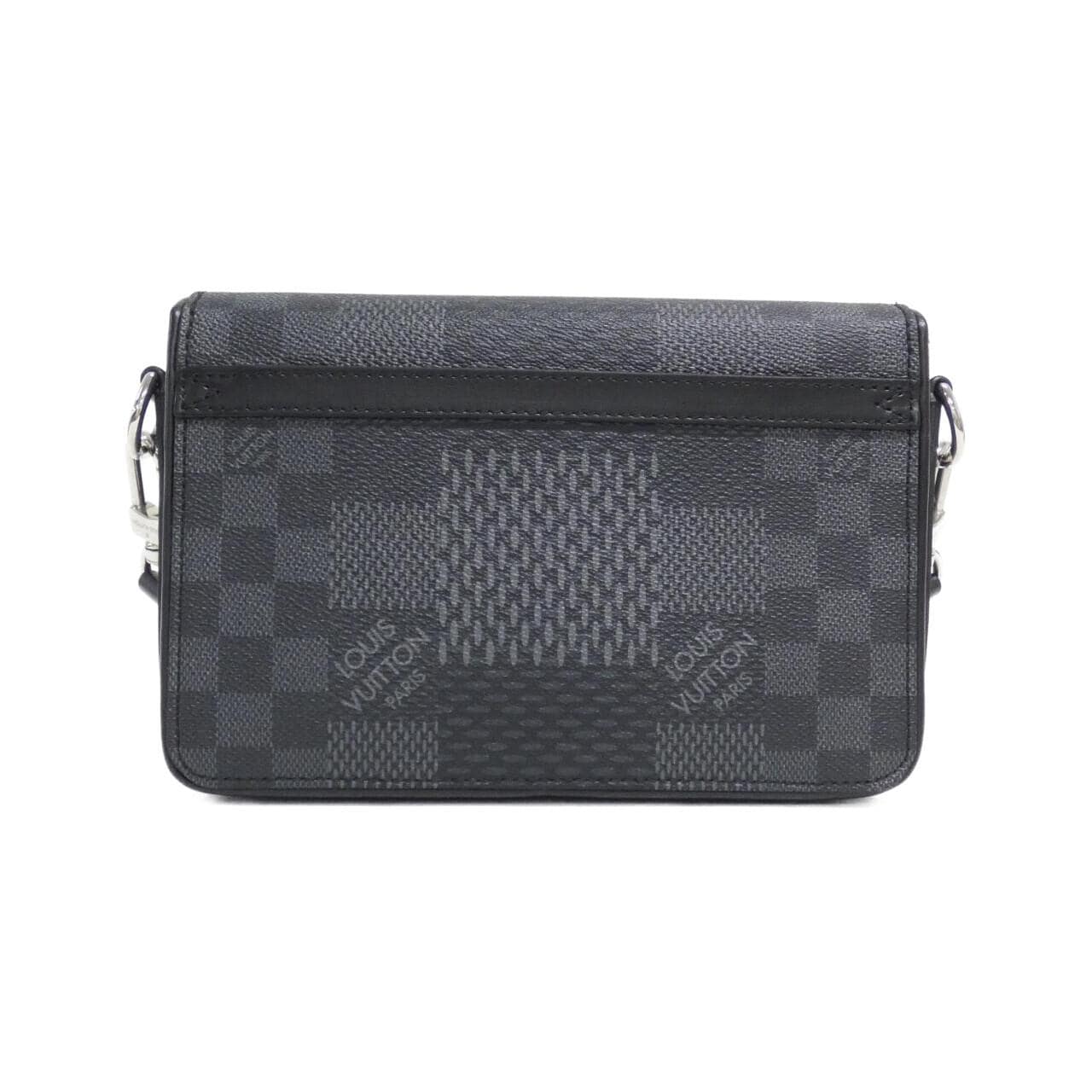 LOUIS VUITTON Damier Graphite 3D Studio 邮差包 N50013 单肩包