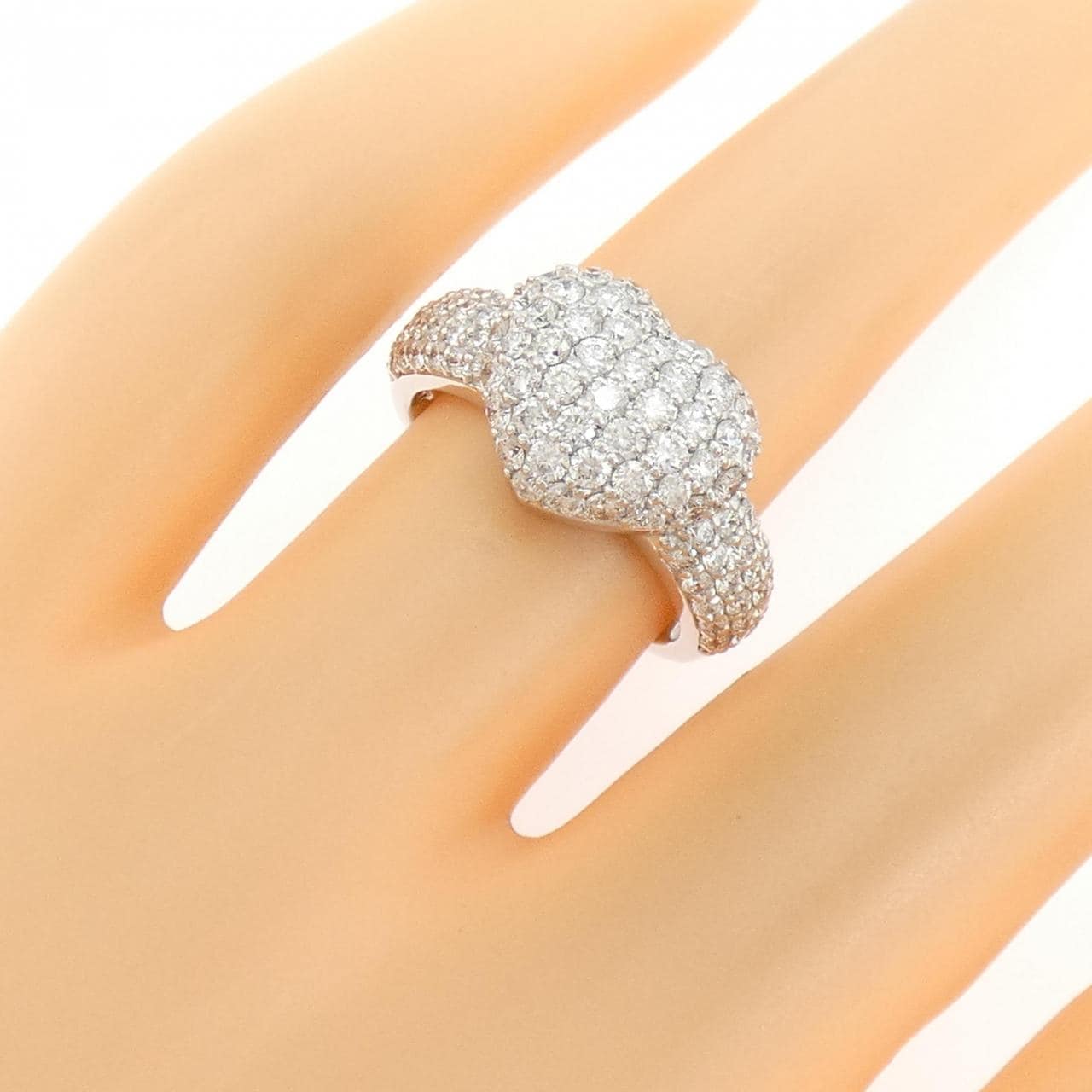 ポンテヴェキオ ハート リング 1.44CT