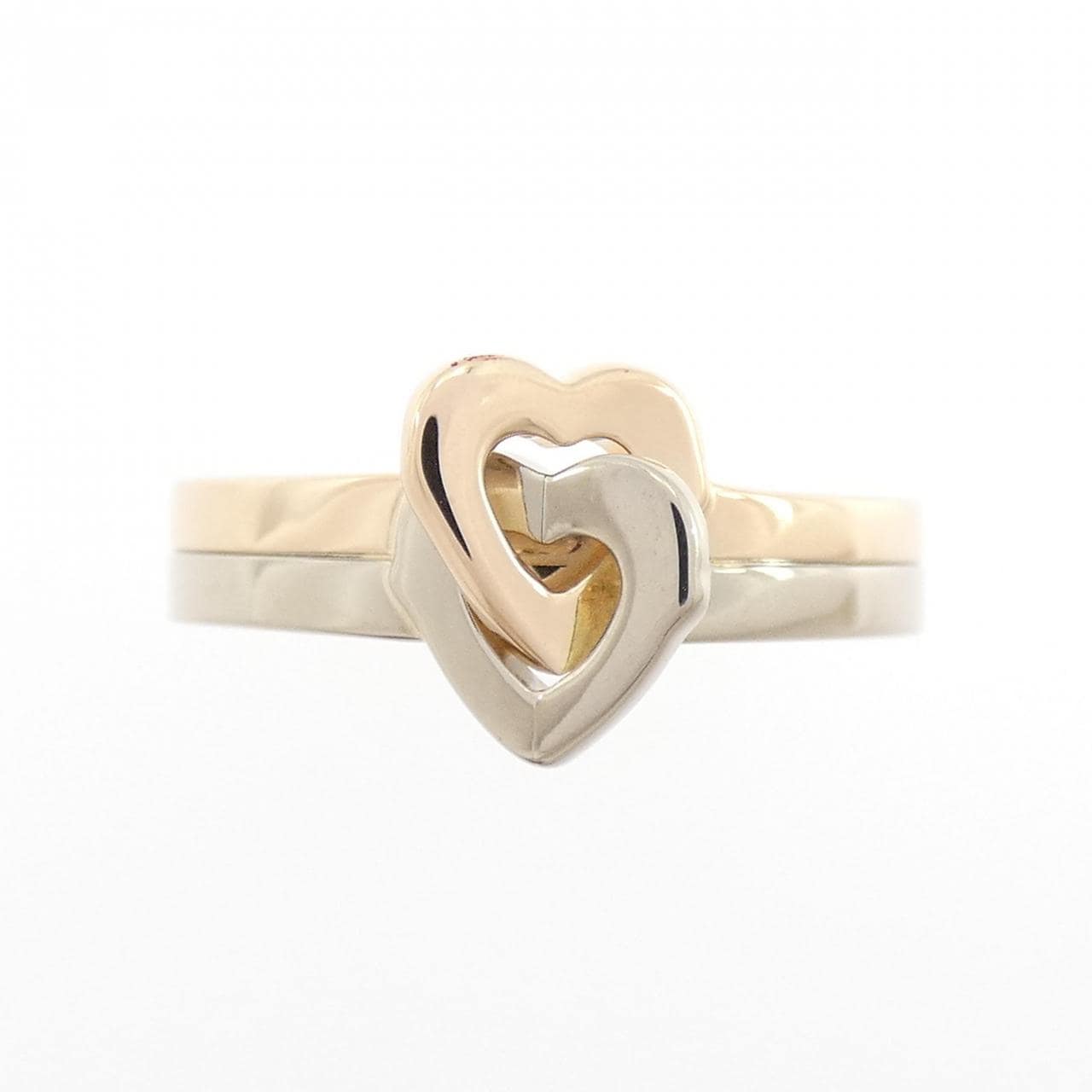 Cartier 2心形戒指