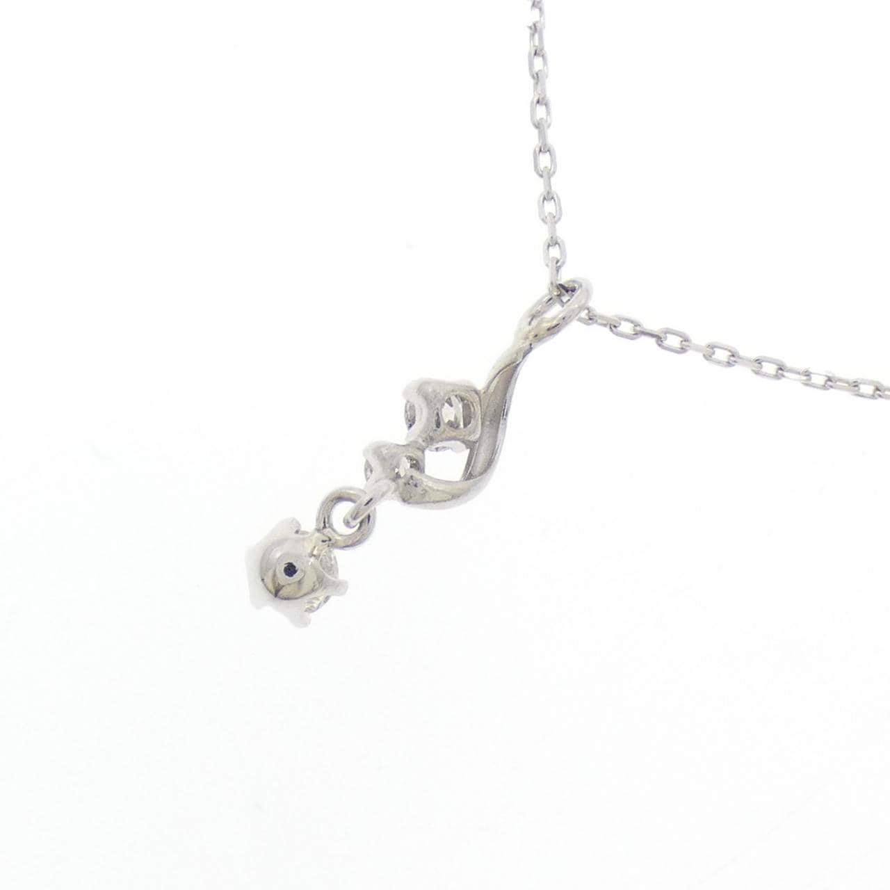 PT900/PT850 Diamond Necklace 0.09CT