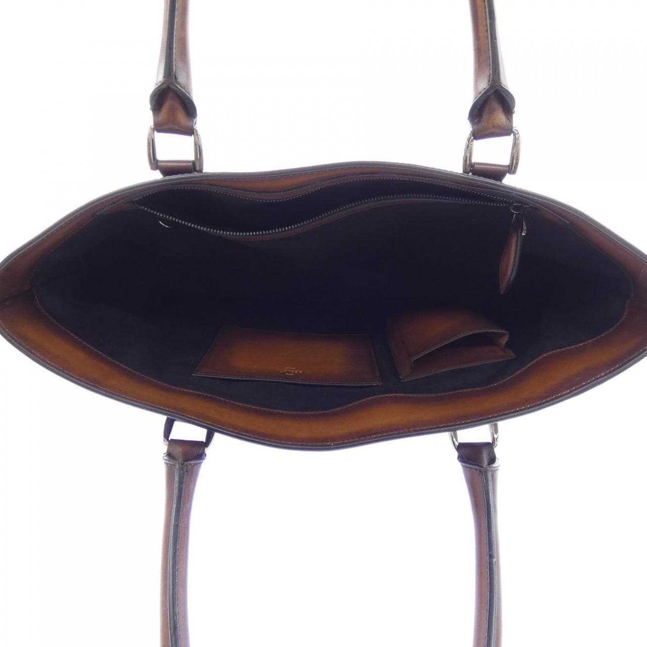 ベルルッティ Berluti トゥジュールスクリットレザートートバッグ BAG