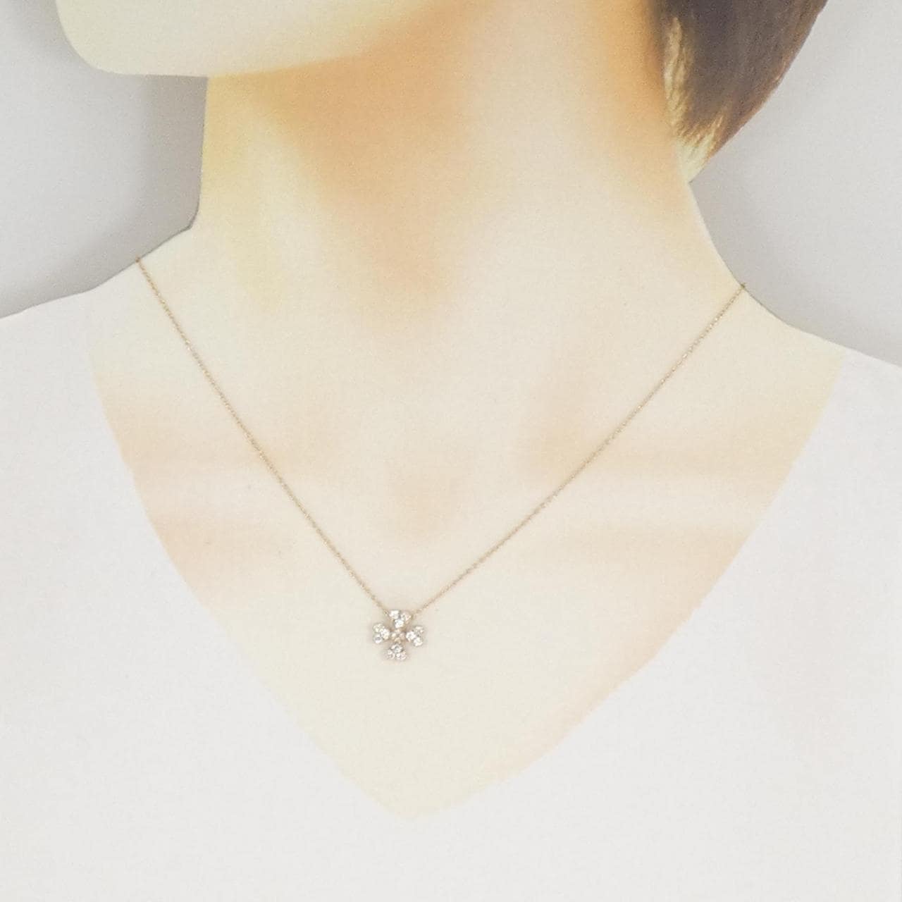 スタージュエリー ダイヤモンド ネックレス 0.32CT