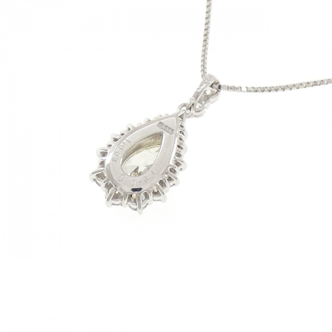 PT900/PT850 ダイヤモンド ネックレス 1.003CT