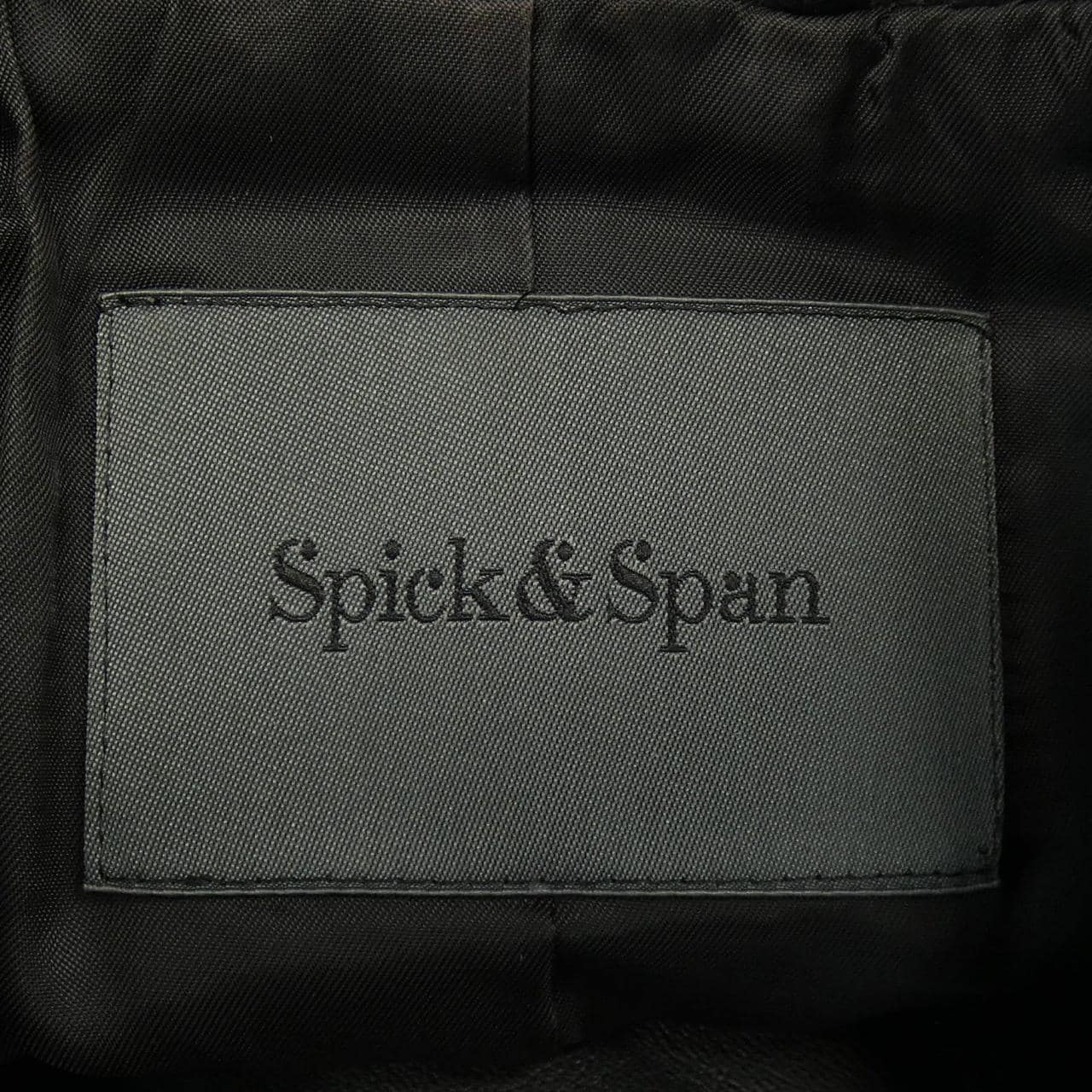 スピックアンドスパン SPICK & SPAN レザーライダースジャケット