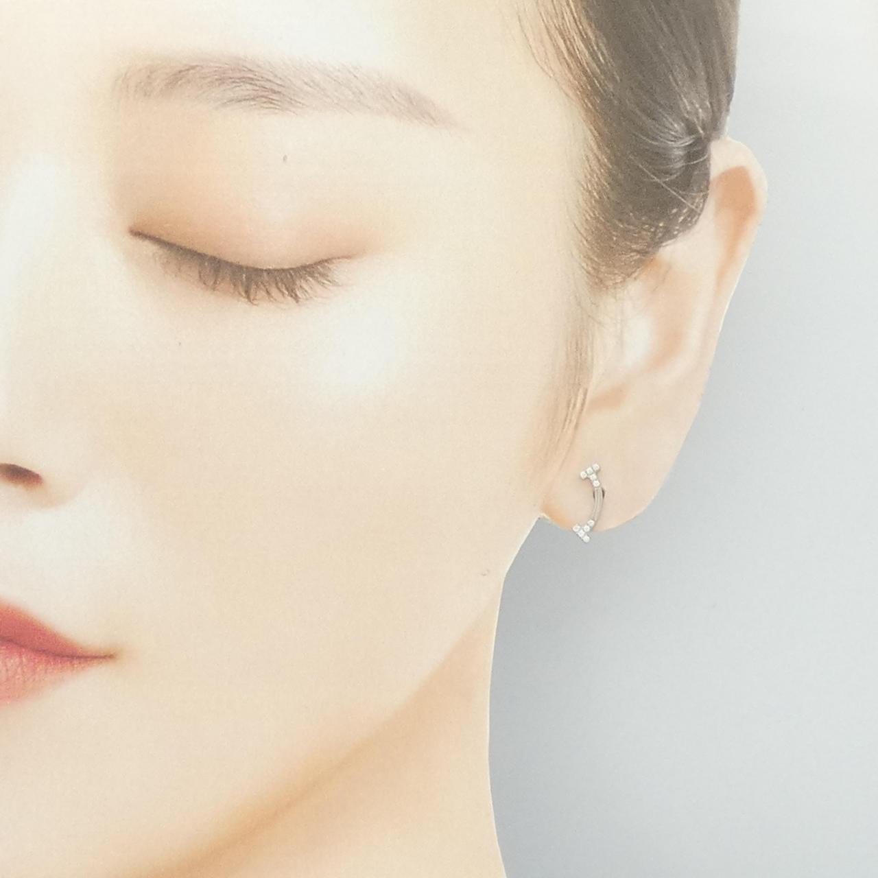 ティファニー スマイル ミニ ピアス