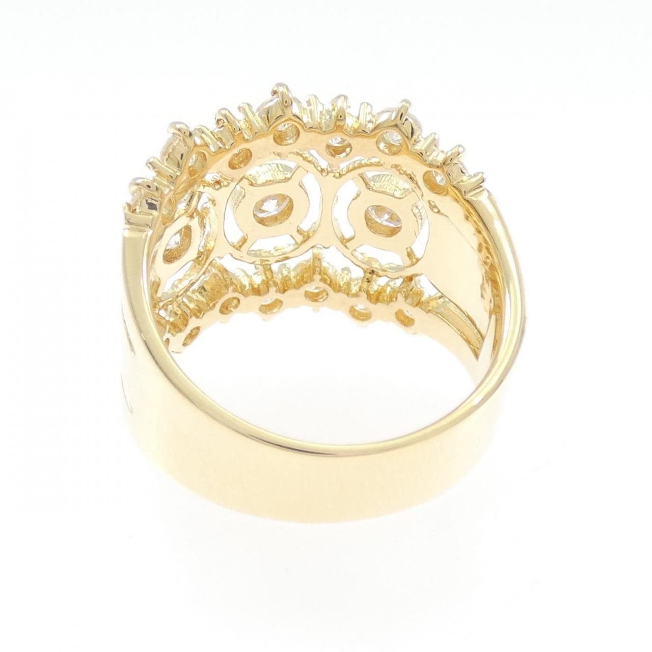 K18YG ダイヤモンド リング 1.40CT