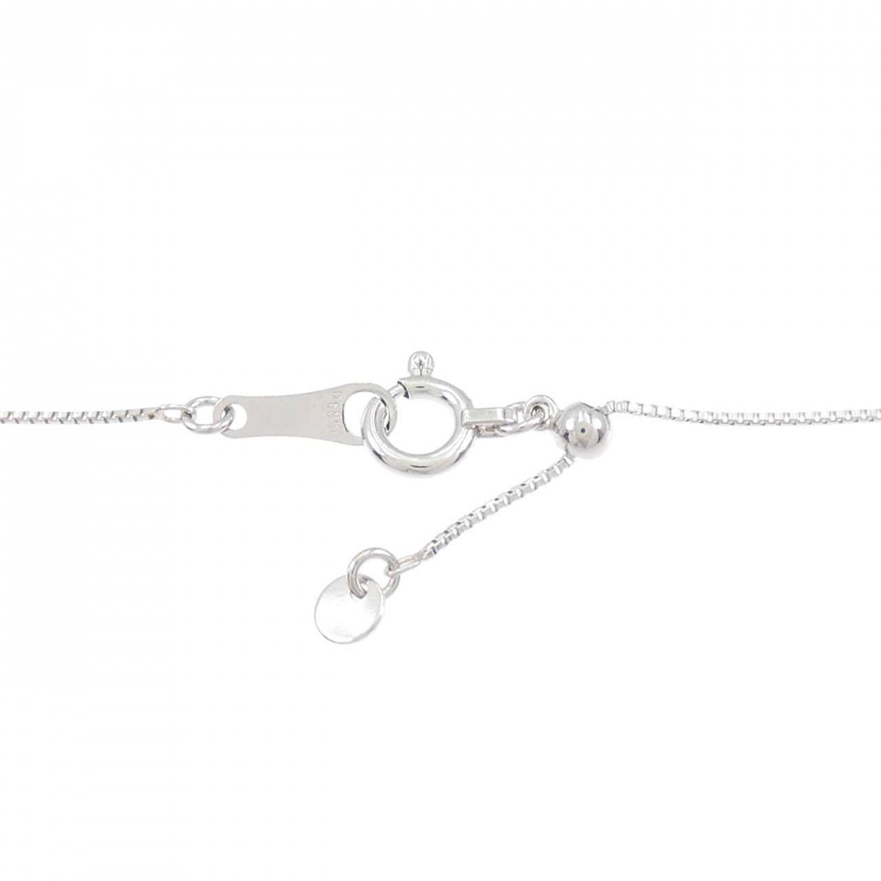 PT900/PT850 ハート ダイヤモンド ネックレス 1.00CT
