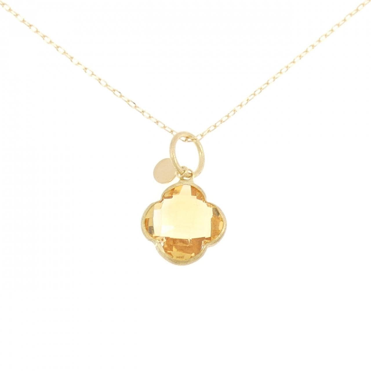 750YG/K18YG Citrine Necklace