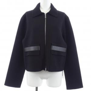 エルメス HERMES レザーディテール パッチポケット 6E2223D3 ジャケット