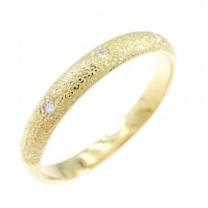 K18YG ダイヤモンド リング 0.06CT