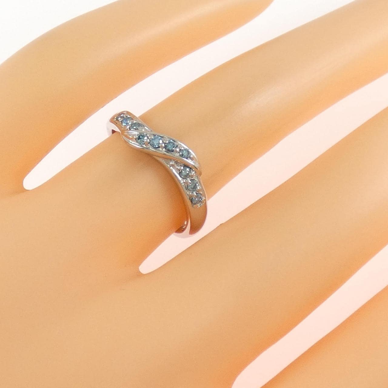 PT900 ダイヤモンド リング 0.13CT