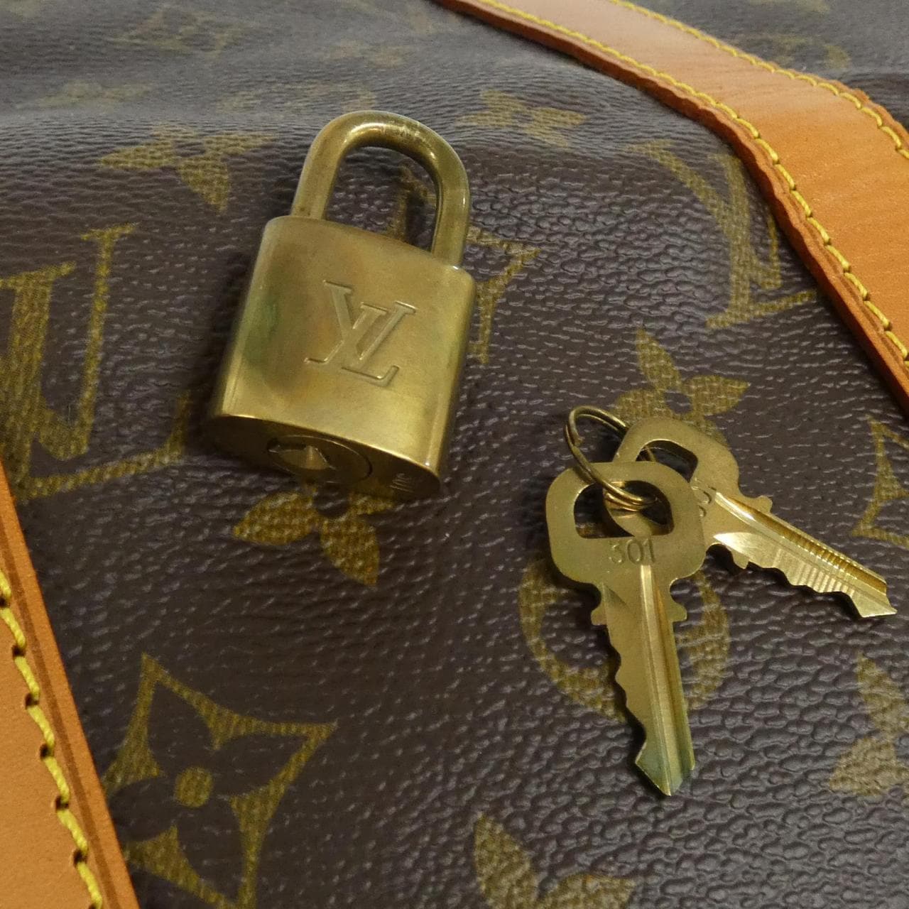 ルイヴィトン モノグラム キーポル バンドリエール 45cm M41418 ボストンバッグ