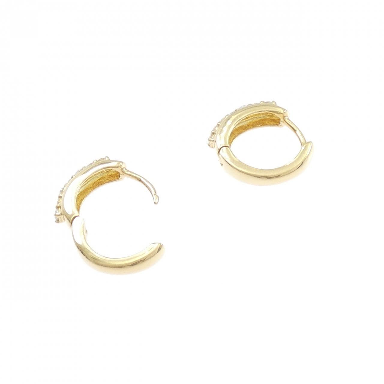 K18YG ダイヤモンド ピアス 0.20CT