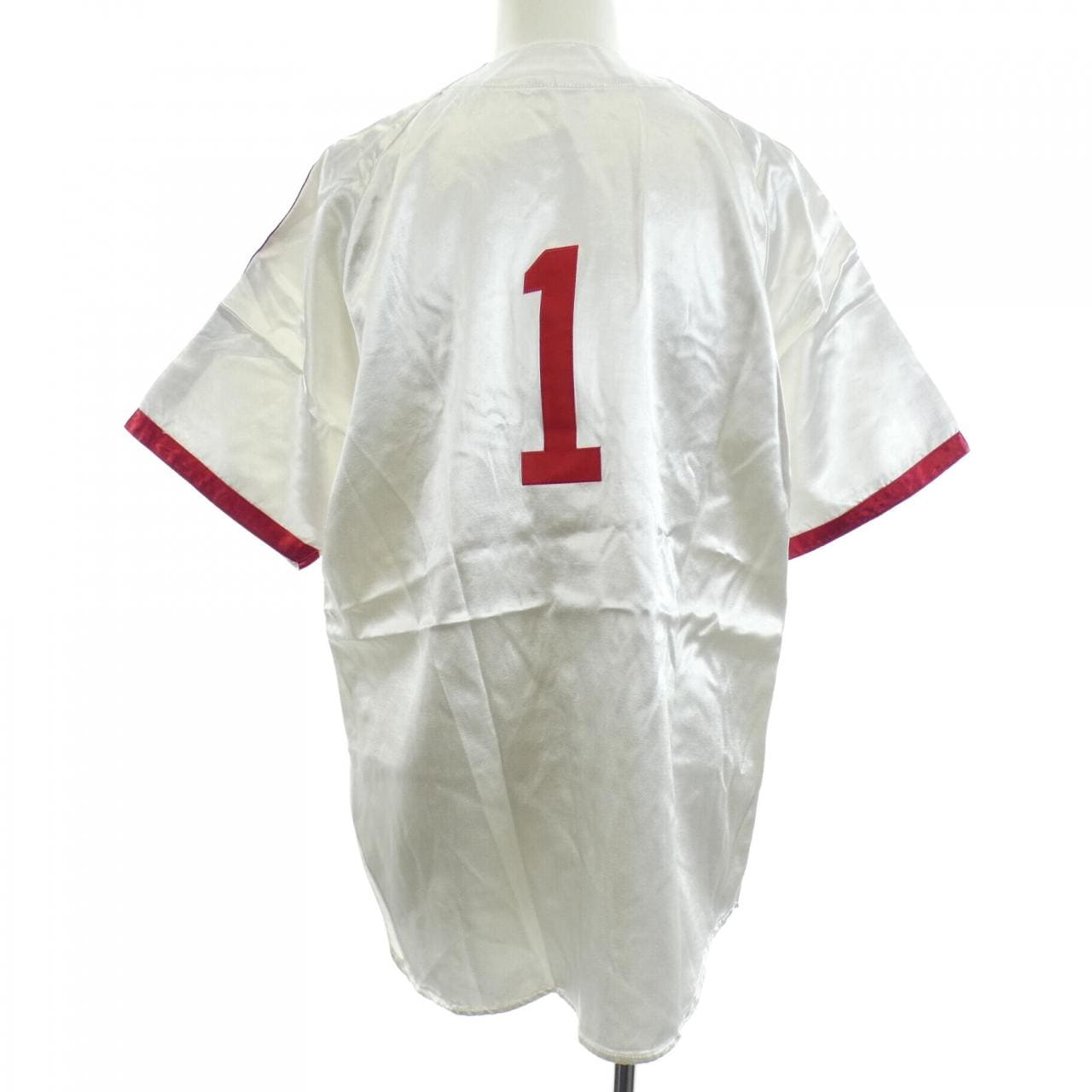 シュプリーム SUPREME SATIN BASEBALL S／Sシャツ