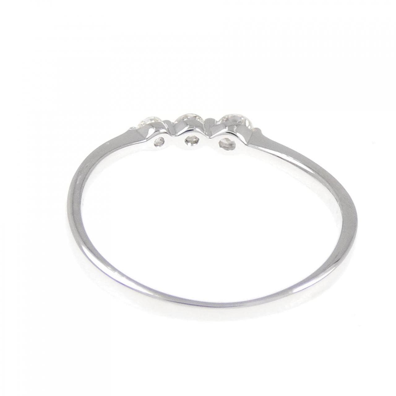 K18WG ダイヤモンド リング 0.16CT
