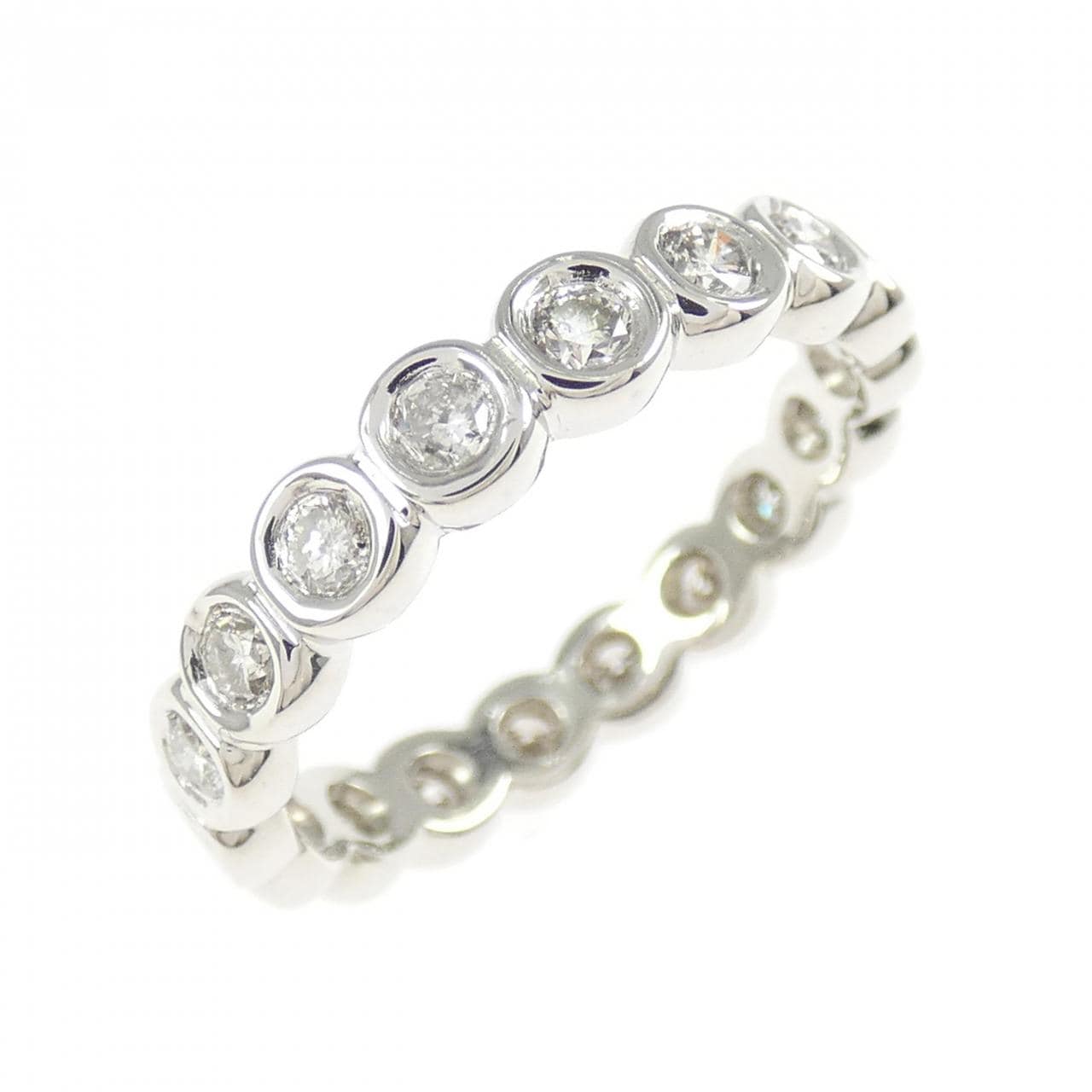 PT900 フルエタニティ ダイヤモンド リング 0.58CT