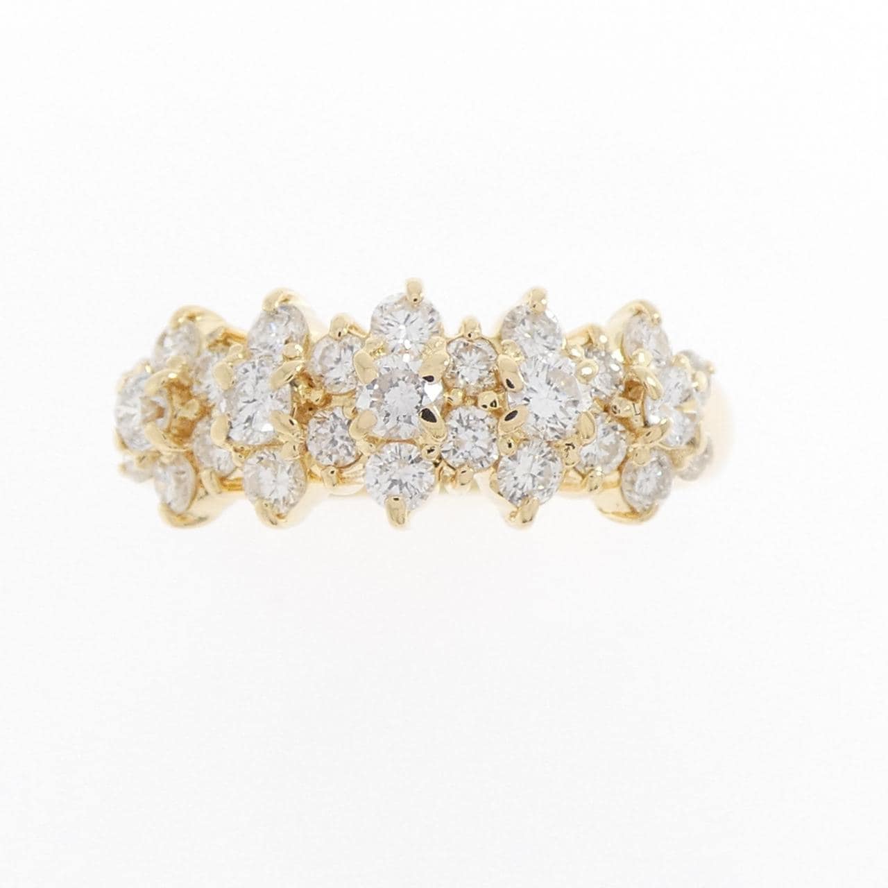 K18YG ダイヤモンド リング 0.73CT